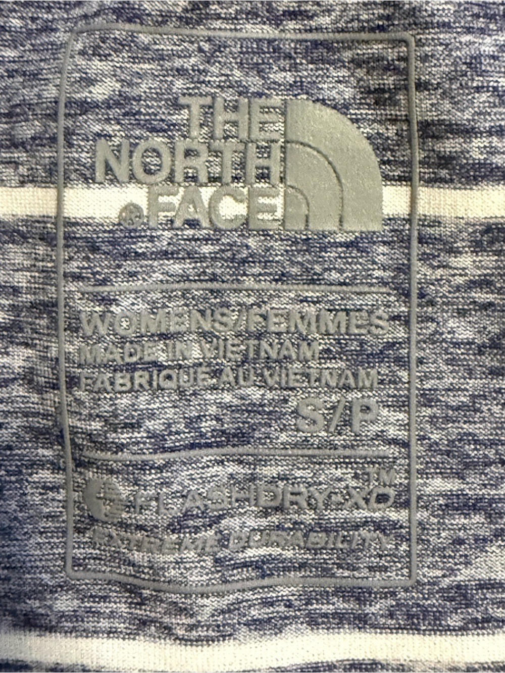 North Face MA-X Women’s Striped Training Tank Top - Picture 3 of 5